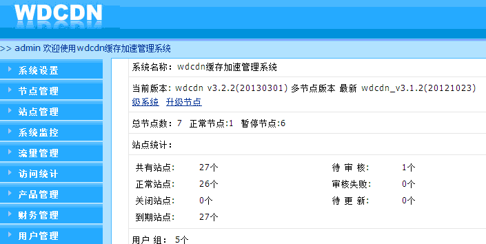 wdcdn緩存加速管理系統(tǒng),CDN管理系統(tǒng),CDN管理軟件